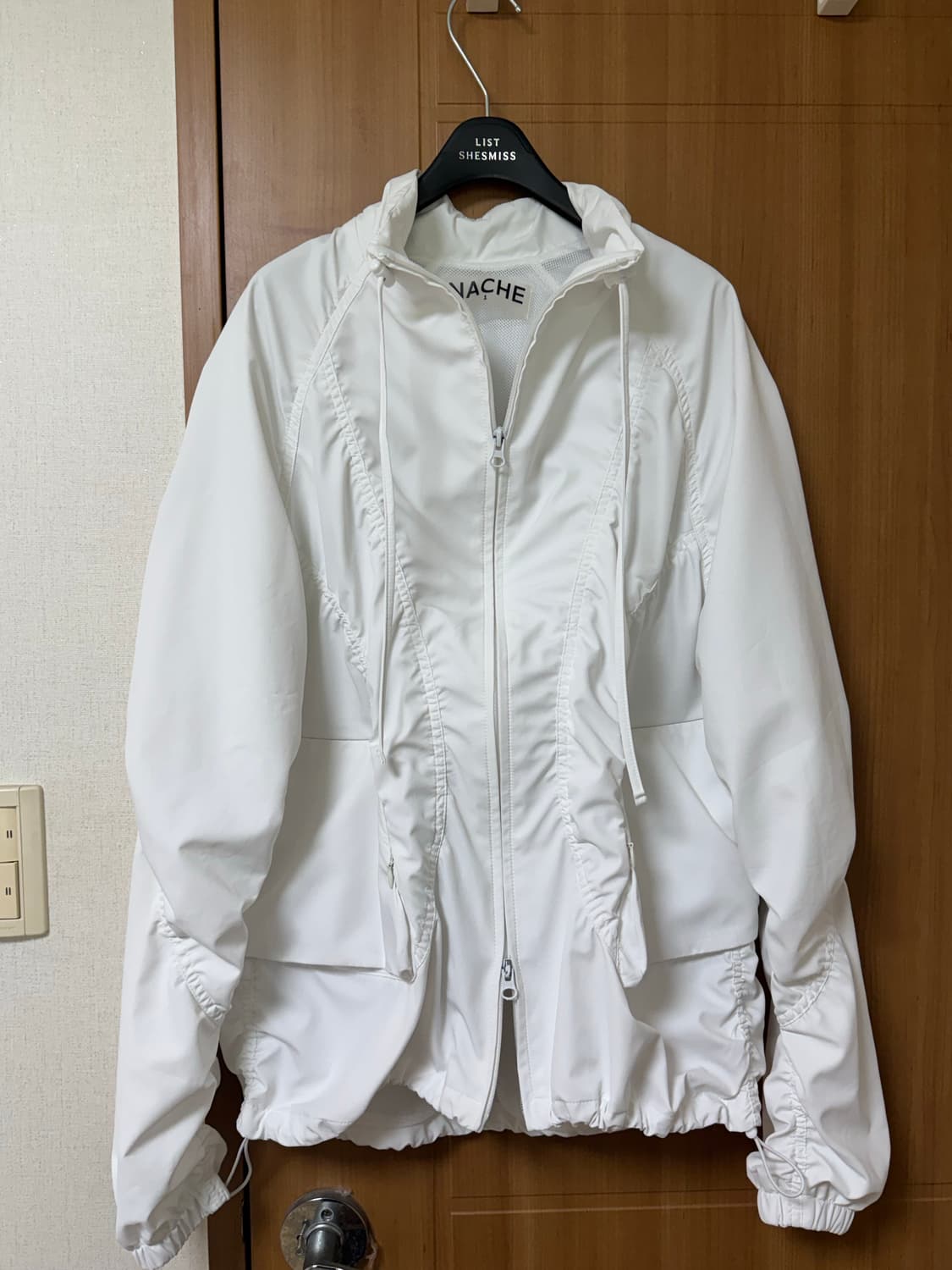 나체 SMOCKING CONVEX WIND BREAKER 윈드브레이커 상품이미지4