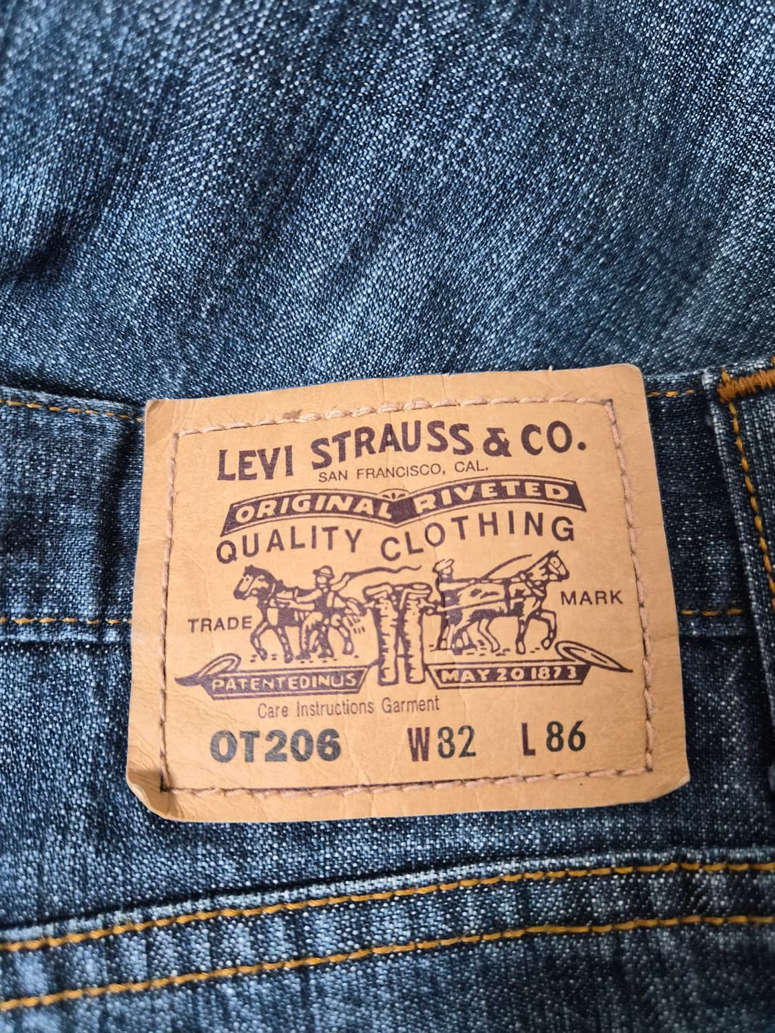 리바이스Levis 오렌지탭 82사이즈 P-64 상품이미지4
