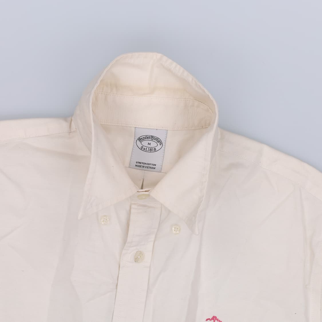 M 브룩스브라더스 화이트 셔츠 0209H1 상품이미지3