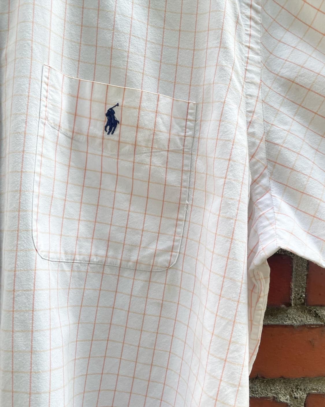 90s 폴로 랄프로렌 반팔 빅셔츠 (105-110) 상품이미지3