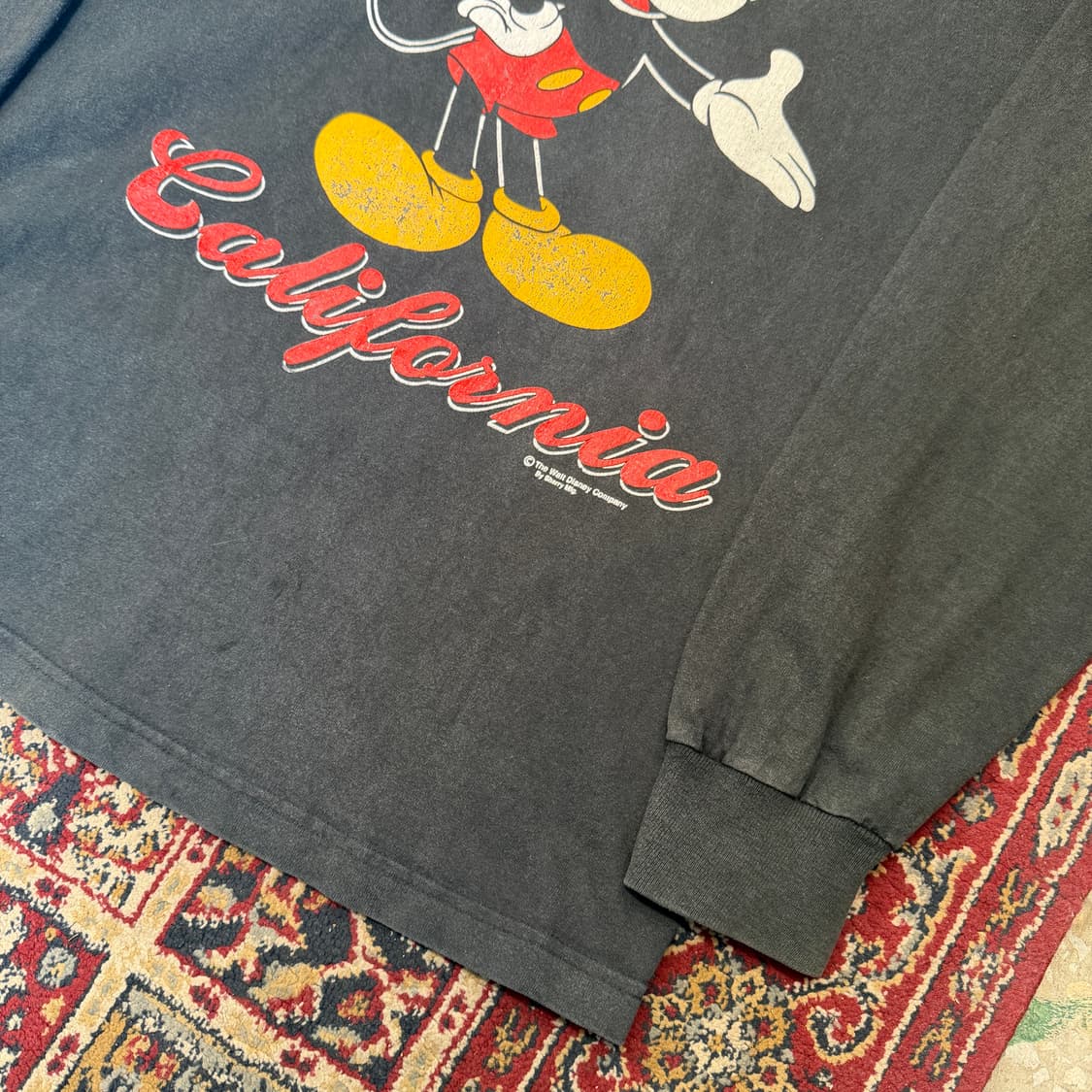 90s Sherrys 미키마우스 모크넥 롱슬리브 [ 100 ] 상품이미지5