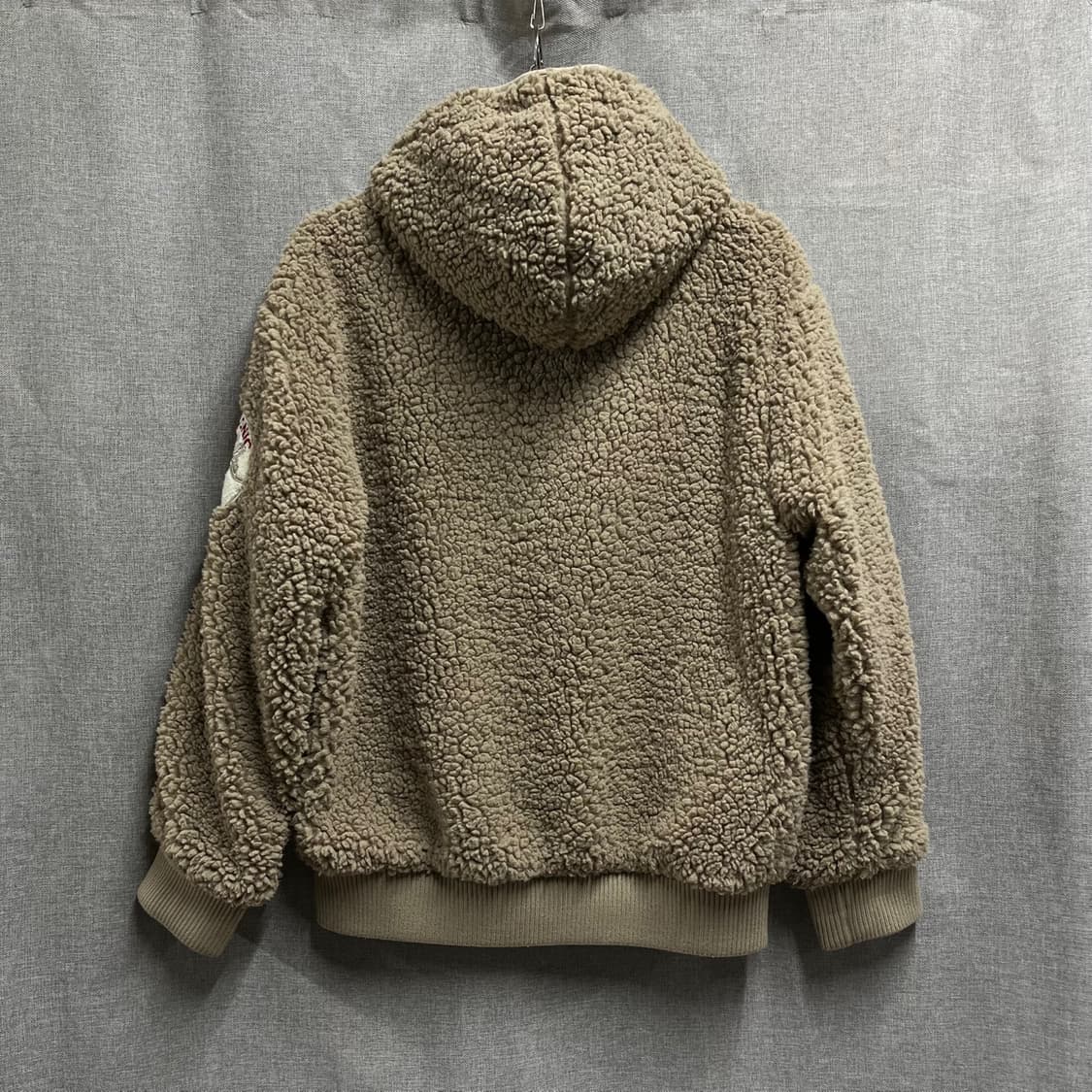 [L] Jeep 지프 뽀글이 방풍 후리스 후드집업 상품이미지4