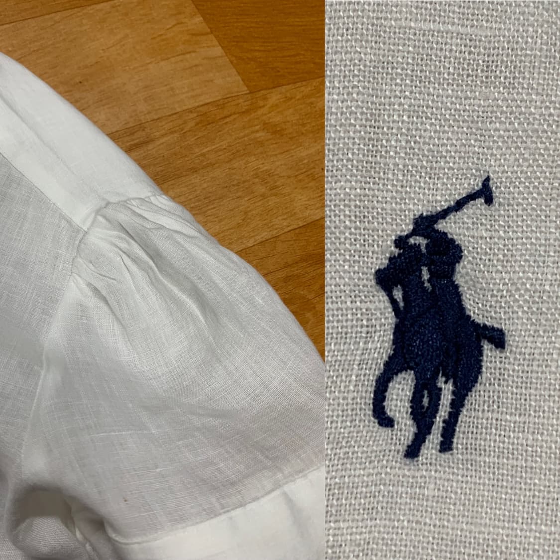 폴로 by 랄프 로렌 숏 슬리브 셔츠(리넨)XS 사이즈 상품이미지7