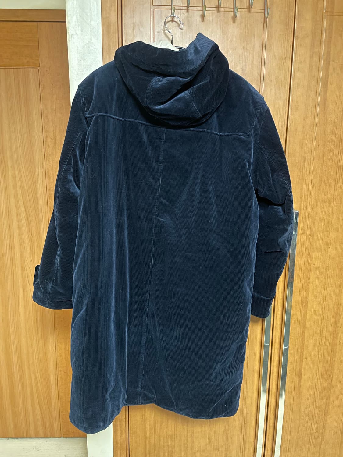 ZIO SONGZIO 네이비 코듀로이 떡볶이 코트 상품이미지2