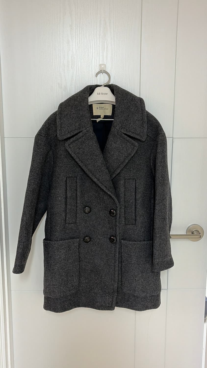 이자벨마랑 울 그레이코트 55,66 상품이미지1