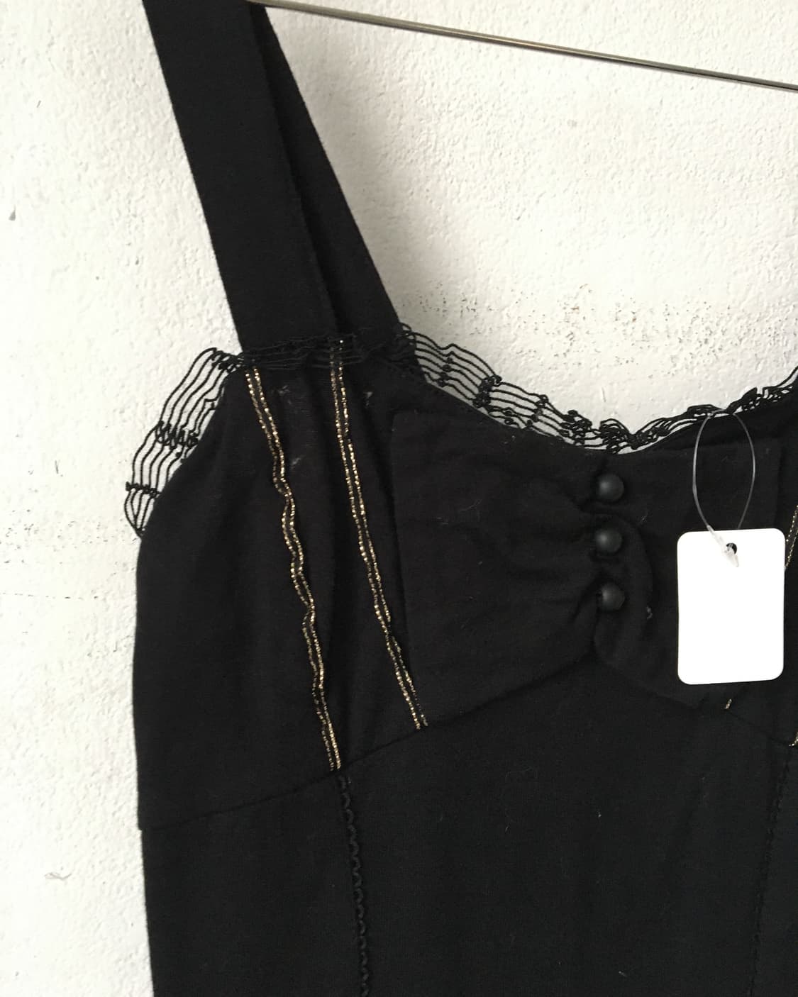 Frill button point sleeveless 상품이미지4
