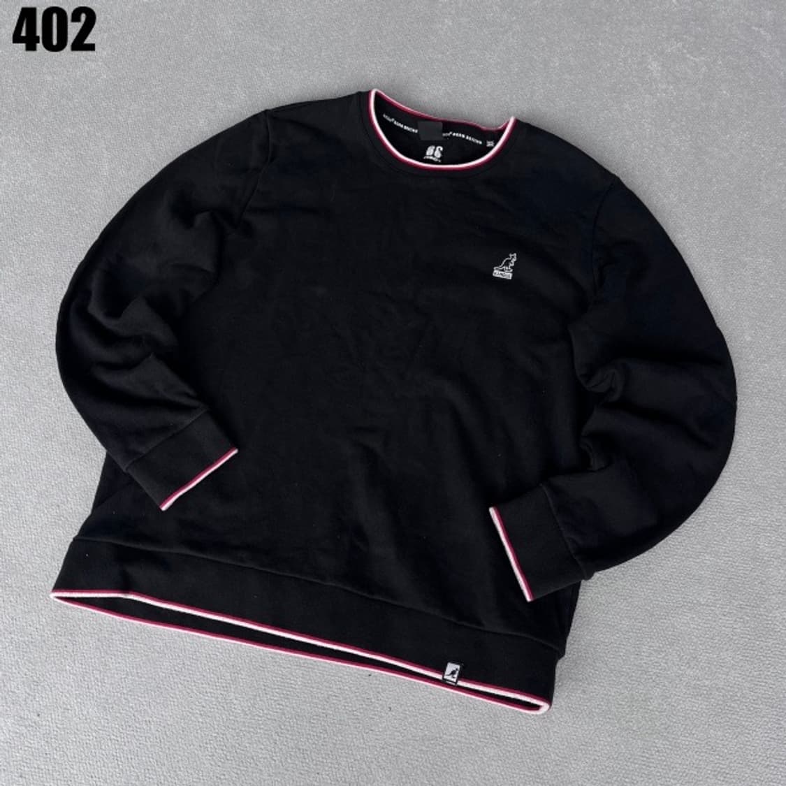 캉골 블랙 맨투맨  상품이미지1