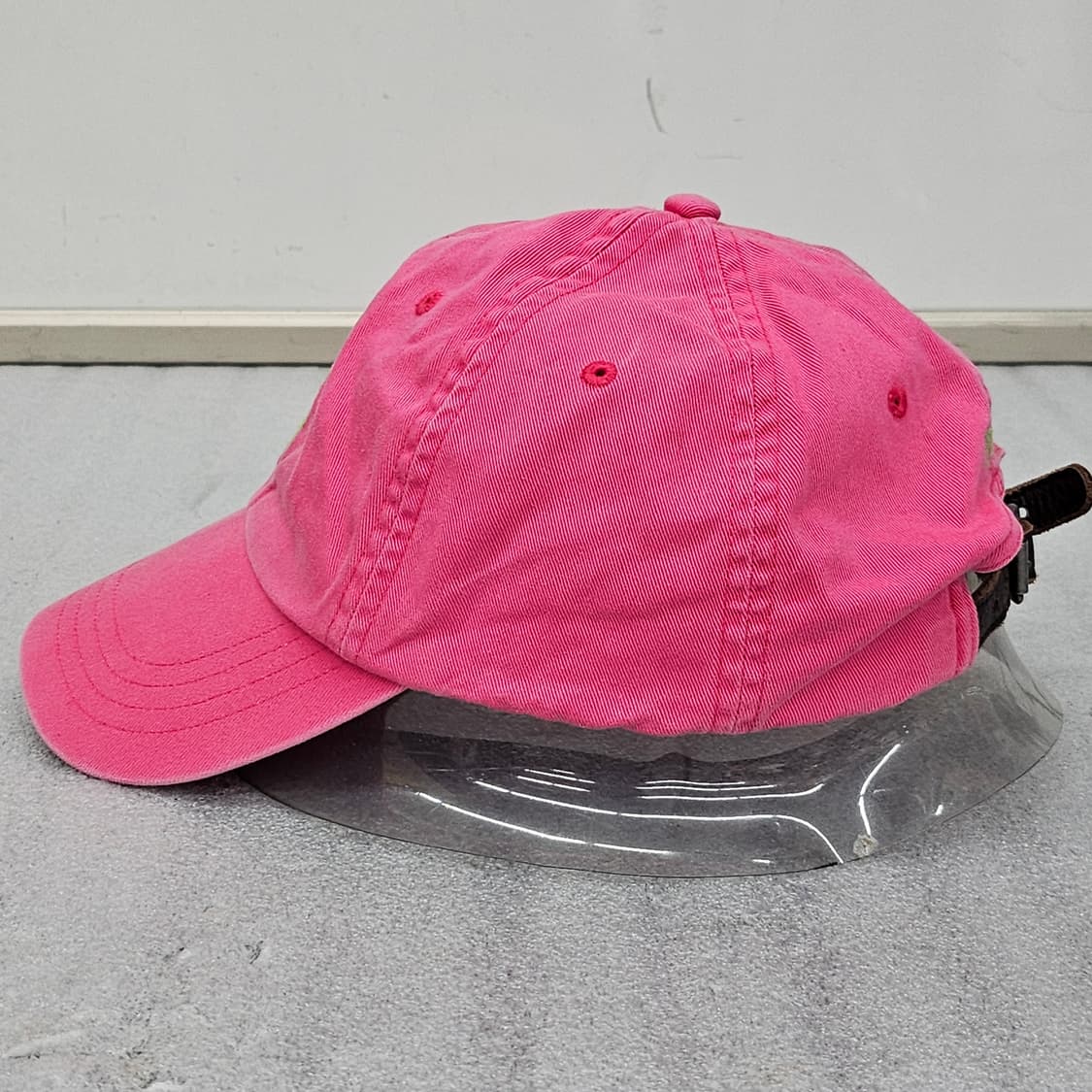 폴로 정품 코튼 볼캡 프리사이즈 가죽 장식 상품이미지3