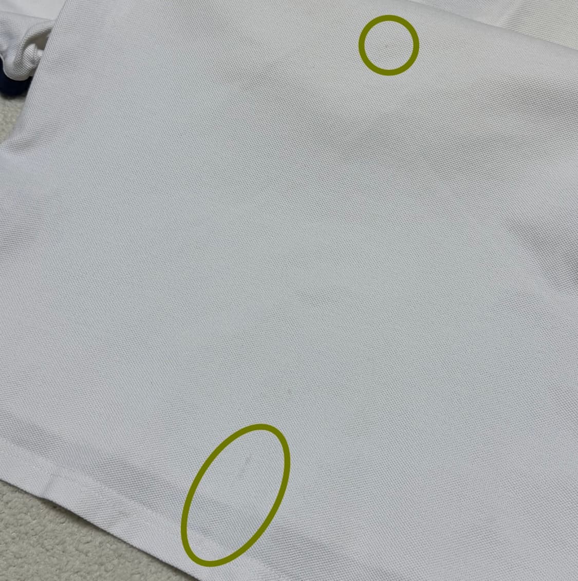 폴로 랄프로렌 빅포니 화이트 네이비 반팔 상품이미지9