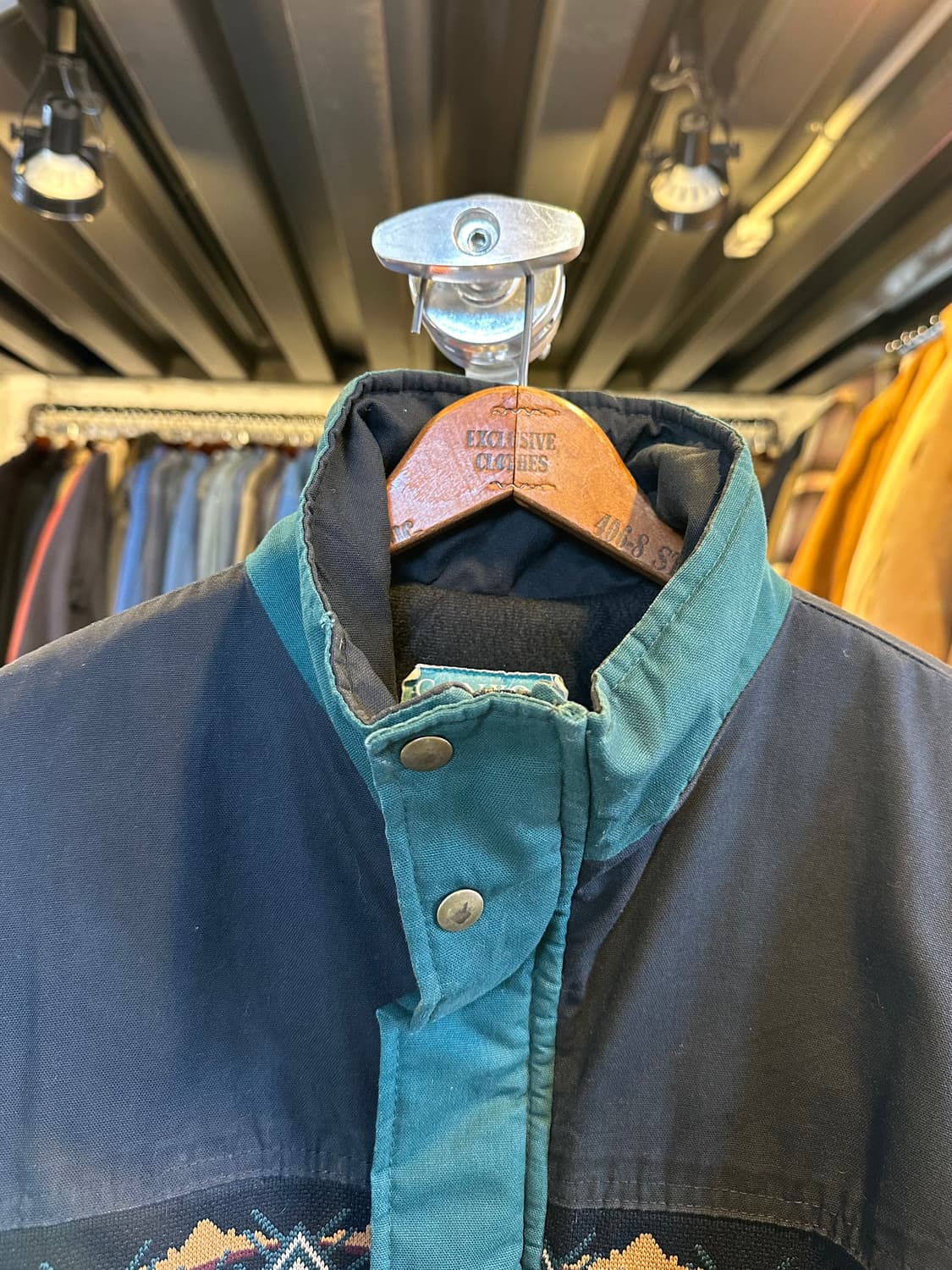 90s Canyon Guide 아즈텍 웨스턴 자켓 made in usa 상품이미지3