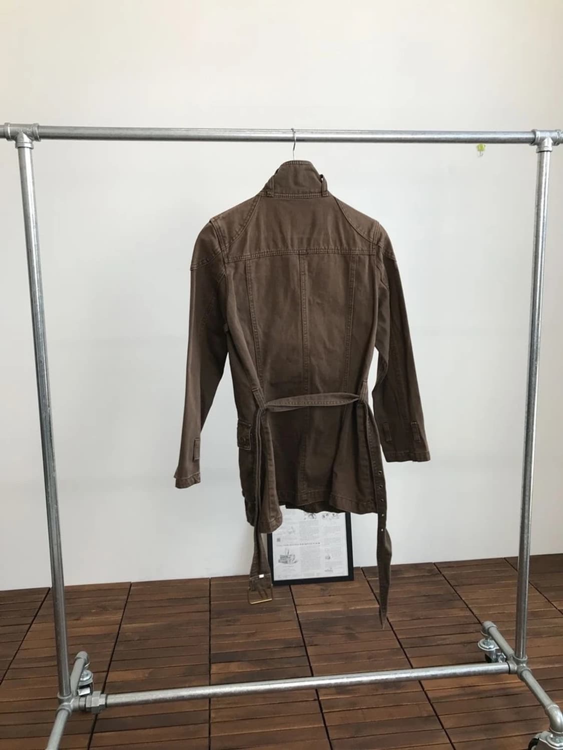 Vintage Brown Military Field Jacket 상품이미지2