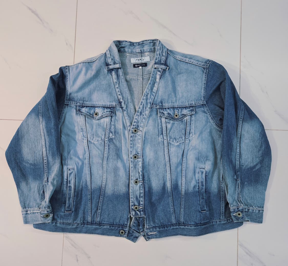 FDMTL 데님자켓 T-FORM JACKET 3YR WASH 상품이미지5