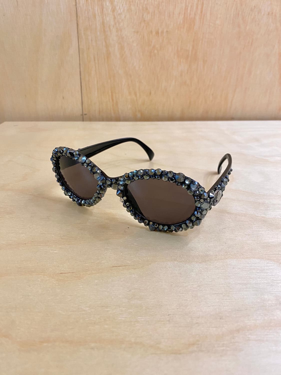 VTG stone setting sunglasses 큐빅 세팅 선글라스 상품이미지2