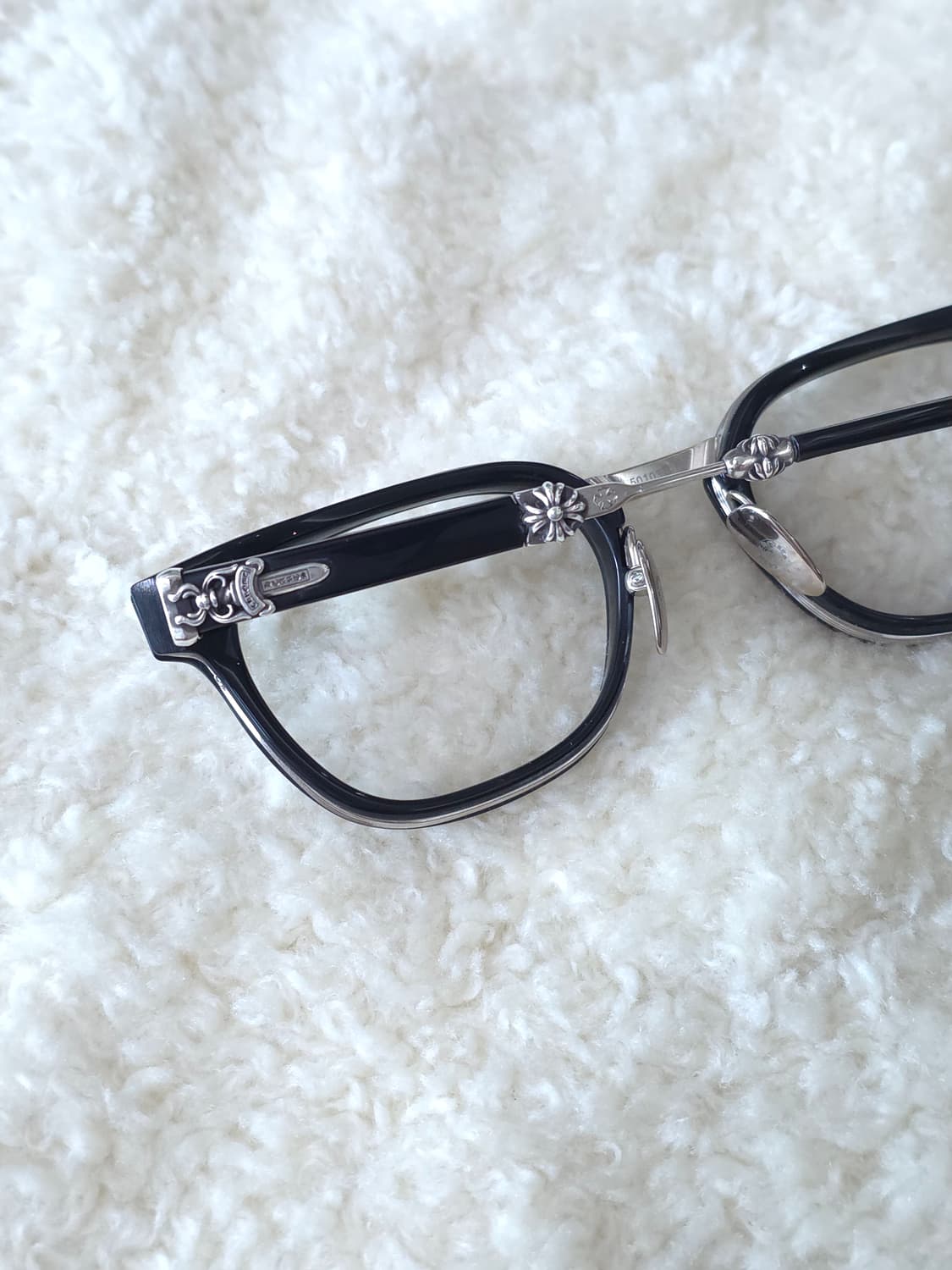 [OS] 크롬하츠 덕버터 안경 블랙 실버 상품이미지5