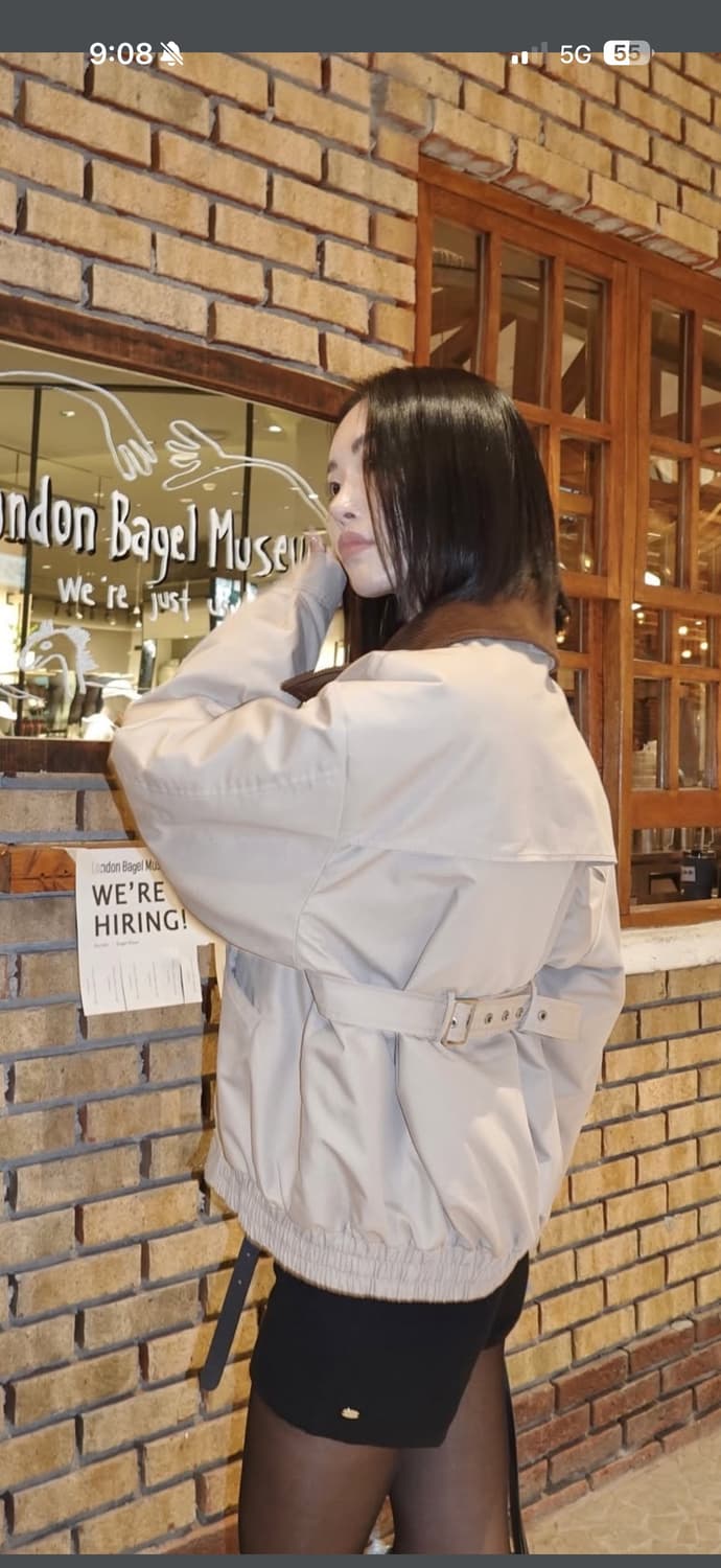 페일제이드 버클 워크 자켓 베이지 상품이미지2