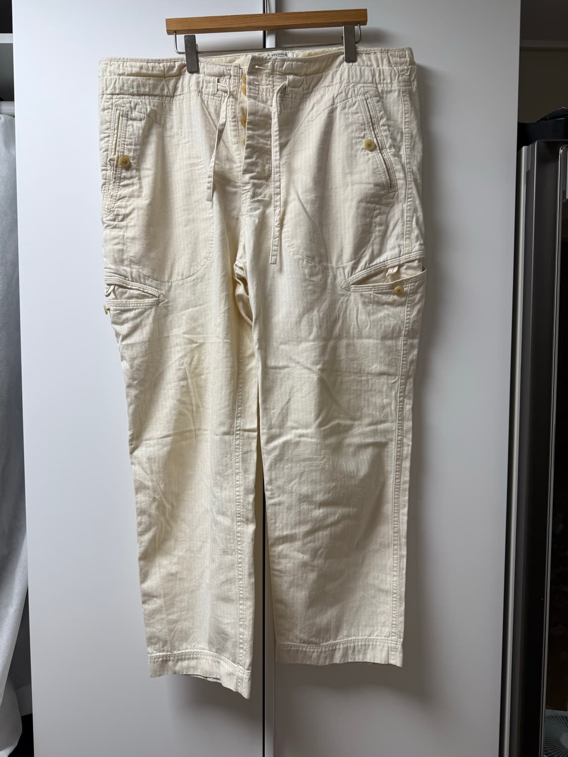 이스트로그 코튼팬츠 허리끈있음 상품이미지1