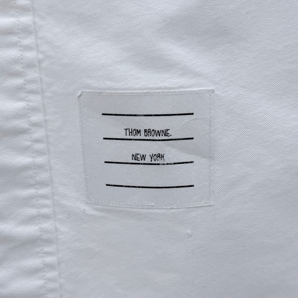 [S+급/3] 톰브라운 암밴드 옥스포드 셔츠 화이트 상품이미지6