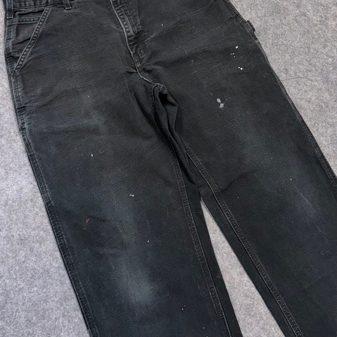 빈티지 칼하트 B11 BLK 싱글니 카펜터 팬츠 상품이미지3