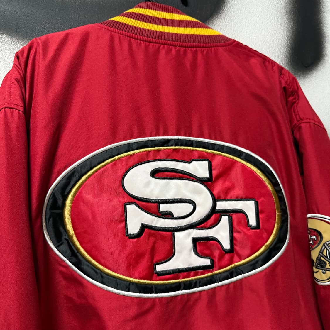 00s NFL 올드스쿨 빅사이즈 샌프란시스코 49ers 리버시블 자켓 상품이미지6