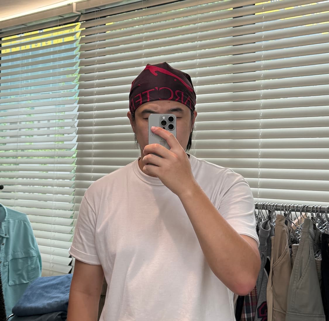 아크테릭스 반다나 스카프 레드 상품이미지5