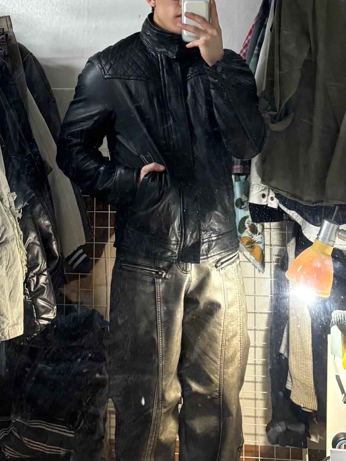 Compagnia Delle Pelli 이탈리안 레더 자켓 F11 46 상품이미지1