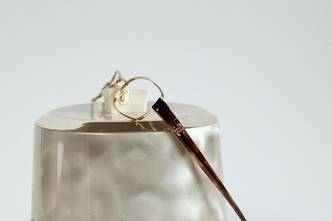 CHANEL 샤넬 금테 안경 상품이미지6