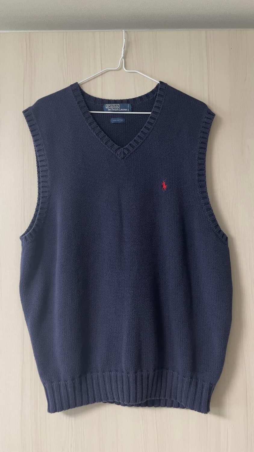 폴로 랄프로렌 케이블 니트 조끼 베스트 상품이미지1