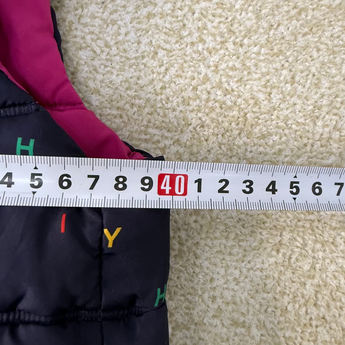 M 타미힐피거 키즈 리버시블 패딩조끼 0223T 상품이미지7