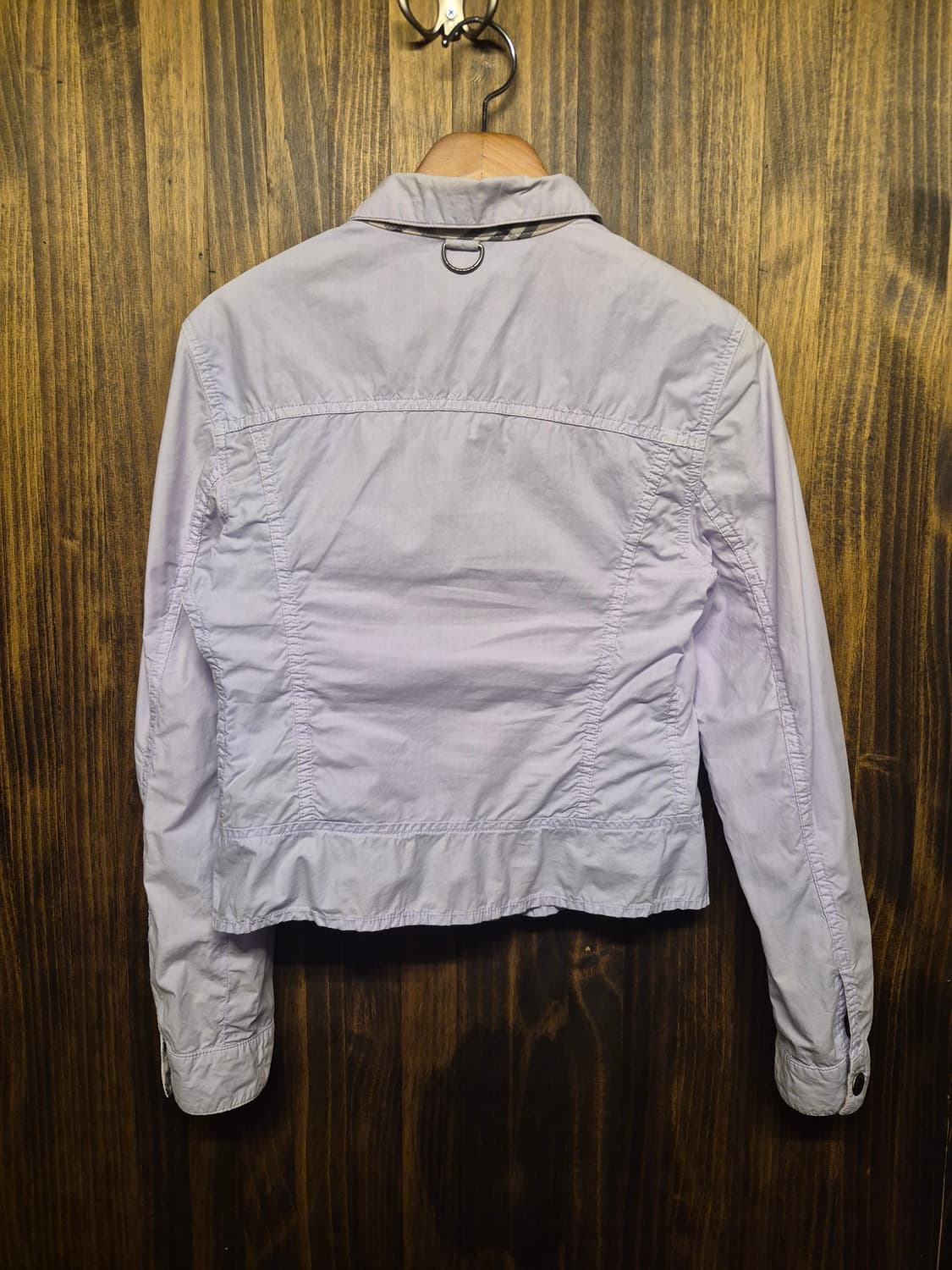 BURBERRY PURPLE CROP SHIRT 상품이미지3