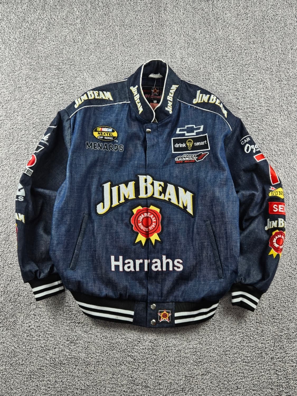 JH 리메이크 나스카 짐빔 레이싱 자켓 ( L ) / 11222 상품이미지1