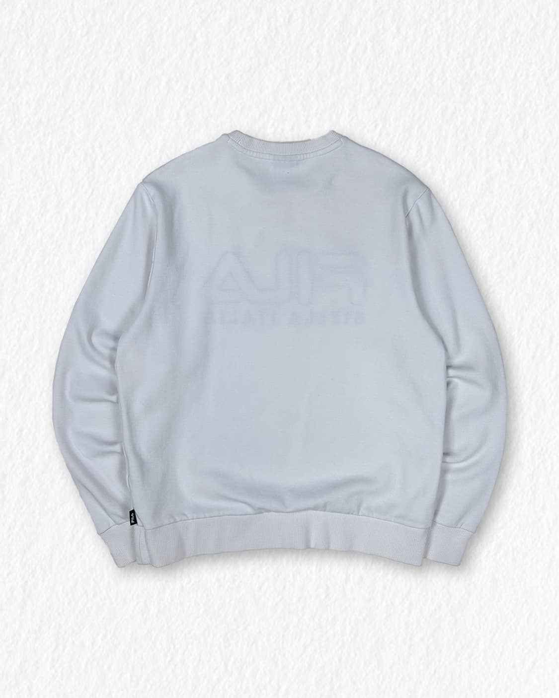 휠라 맨투맨 화이트 상품이미지2