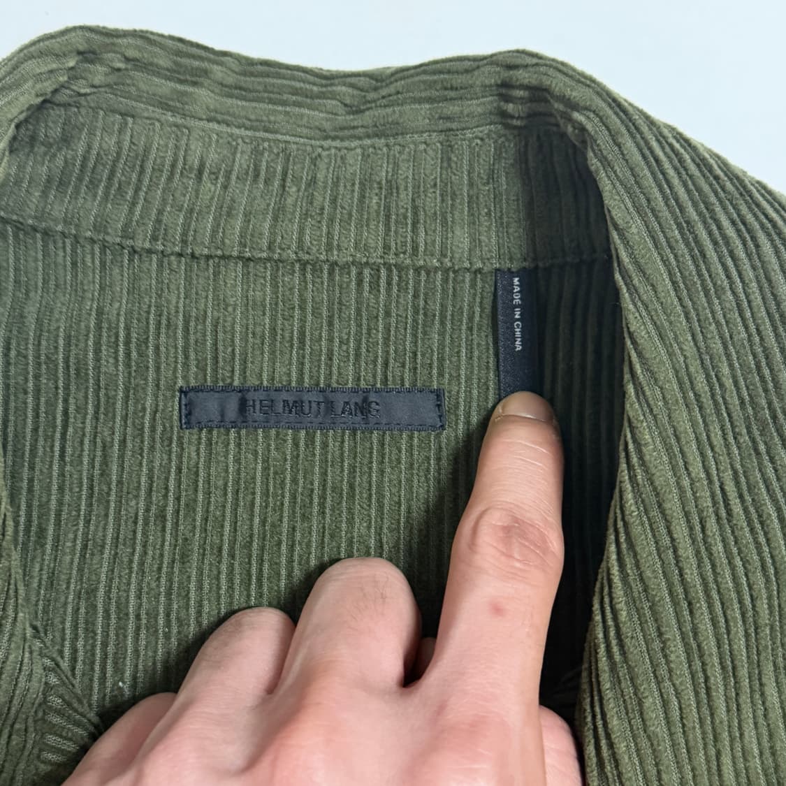 헬무트랭 코듀로이 집업 재킷  상품이미지4