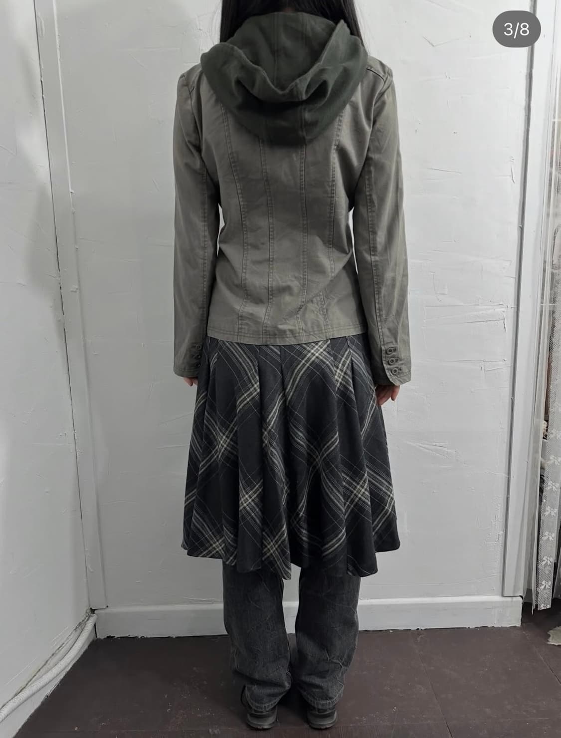 pneumaire 'dubble button hood jacket' 상품이미지3