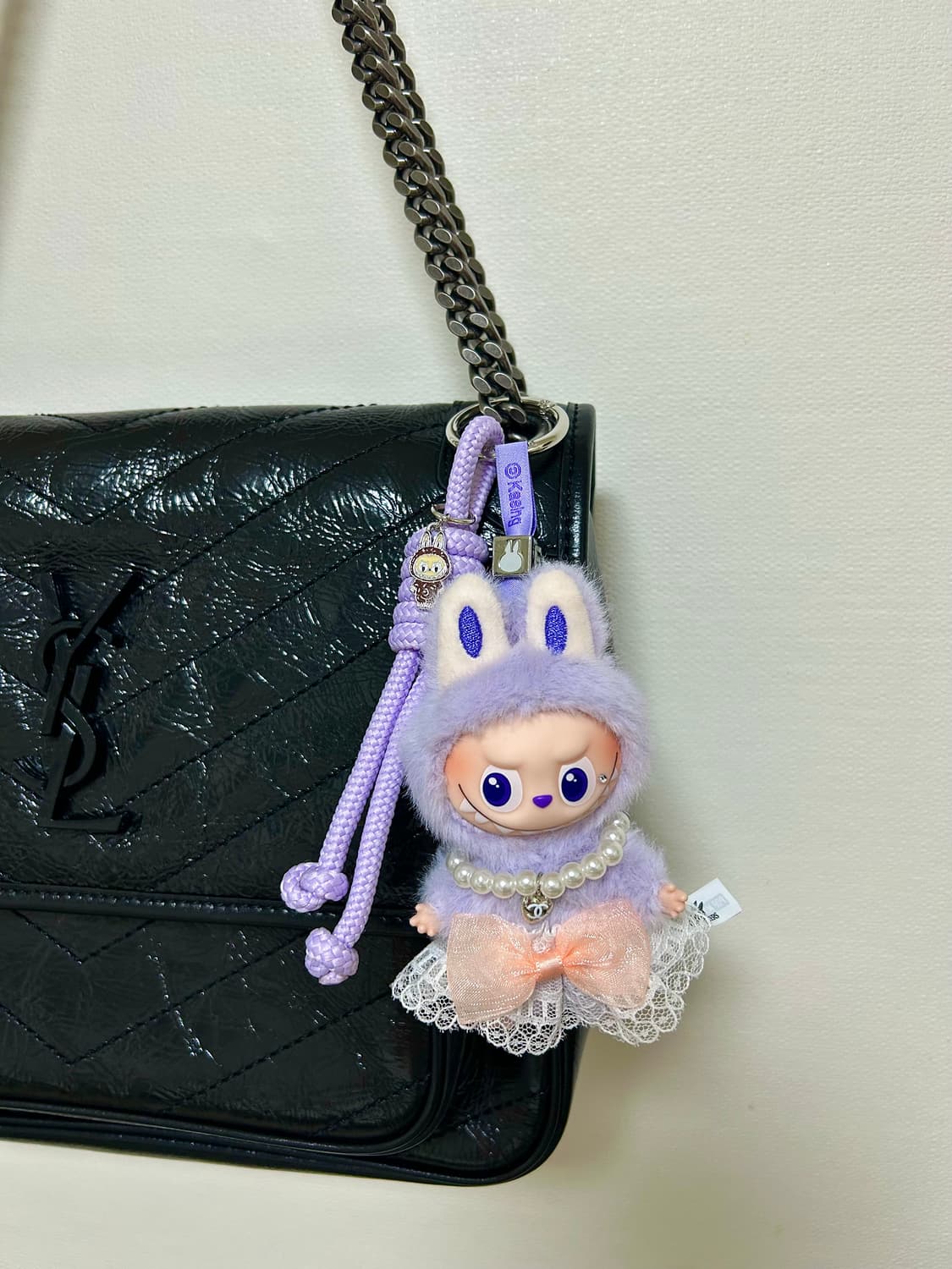 (1)정품 미니 라부부 E키링 커스텀 상품이미지1