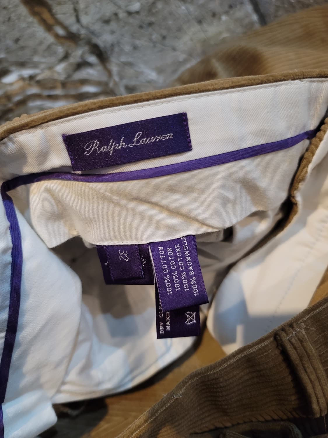 폴로 퍼플라벨 코듀로이 팬츠 (새상품급) 상품이미지4