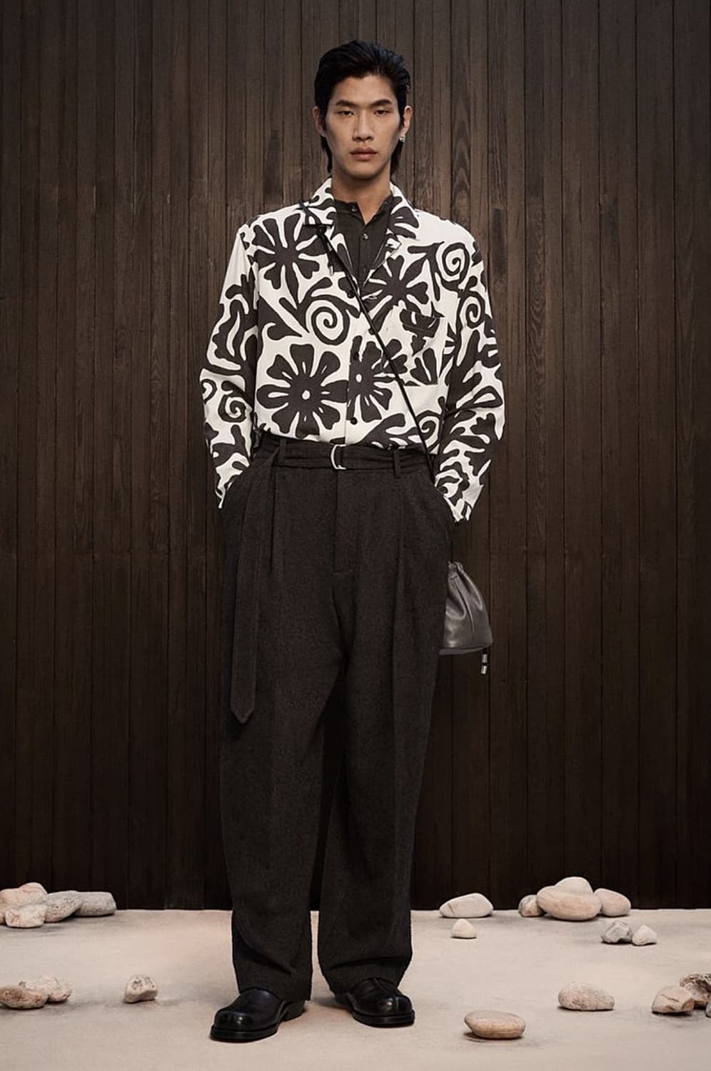 자라 나누시카 울 브라운 팬츠 상품이미지3