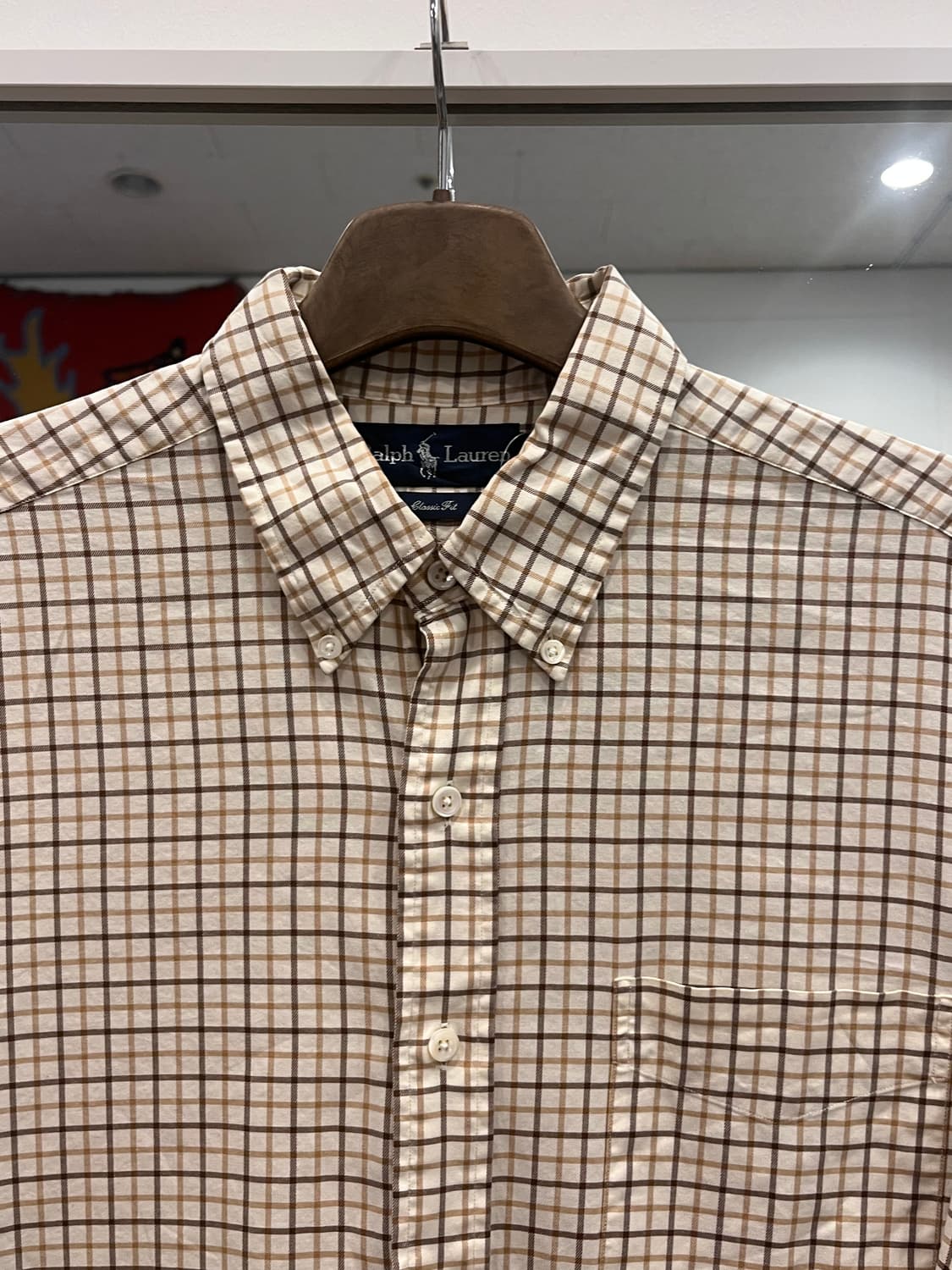 Polo RL 폴로 랄프로렌 CLASSIC FIT 체크 셔츠 상품이미지3