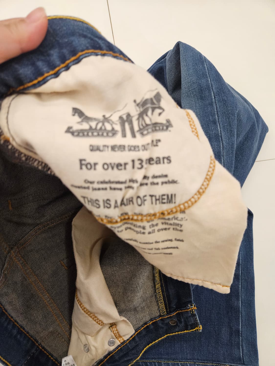 리바이스 513 청바지 W34 L34 상품이미지7