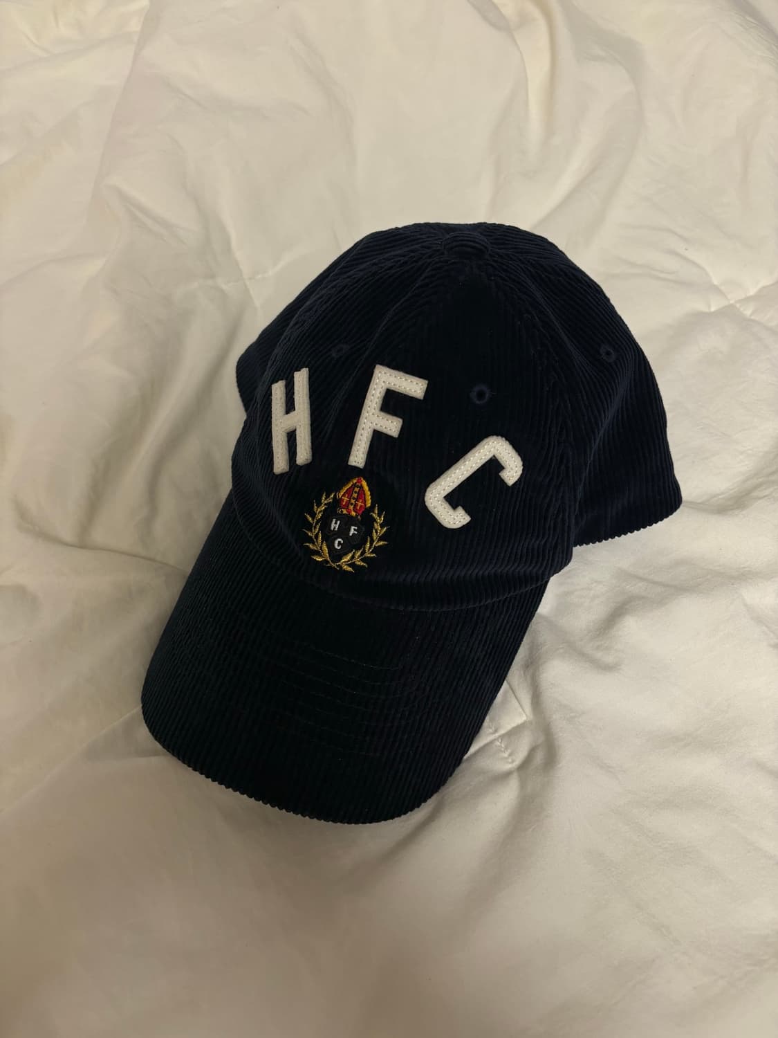 헤리티지플로스 HFC 코듀로이 네이비 볼캡 상품이미지1