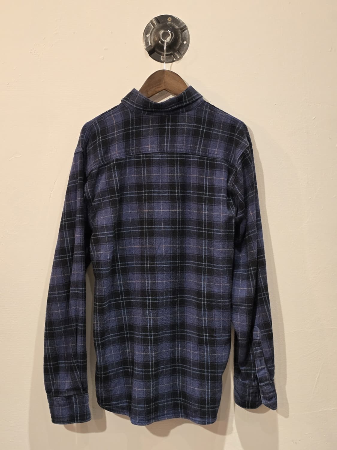 Lee Blue Plaid Flannel Shirt 상품이미지7