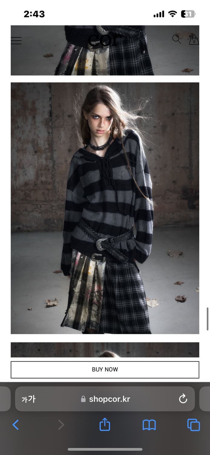 Cest nous 웨스턴 벨트 상품이미지3