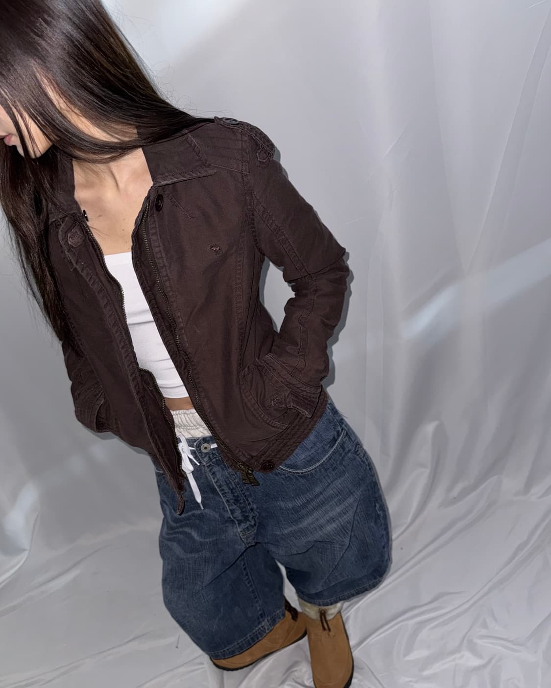 아베크롬비 누빔 숏자켓 상품이미지5