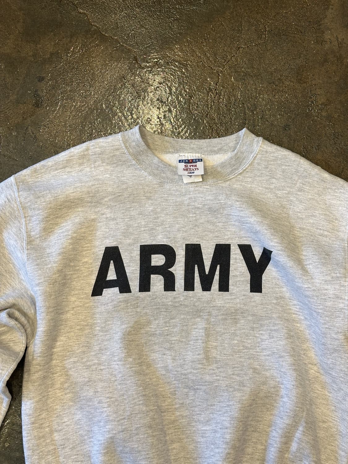 90s jerzzes ARMY 50/50 맨투맨 스웻셔츠 L 상품이미지3