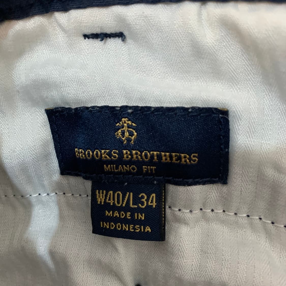 40인치 브룩스브라더스 밀라노핏 빅사이즈 시어서커 팬츠 바지 상품이미지4