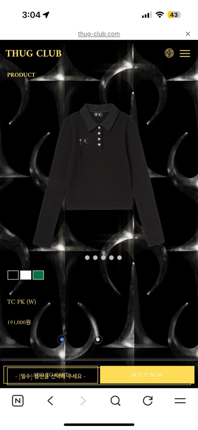 떠그클럽 pk 여성니트 3사이즈 상품이미지1