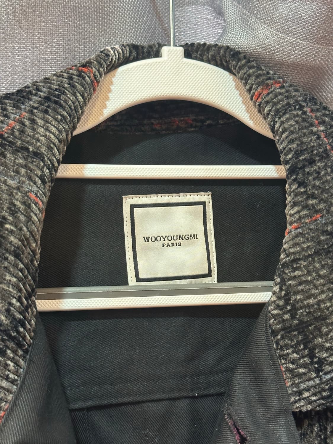 우영미 믹스 코튼 백슬릿 자켓 상품이미지5