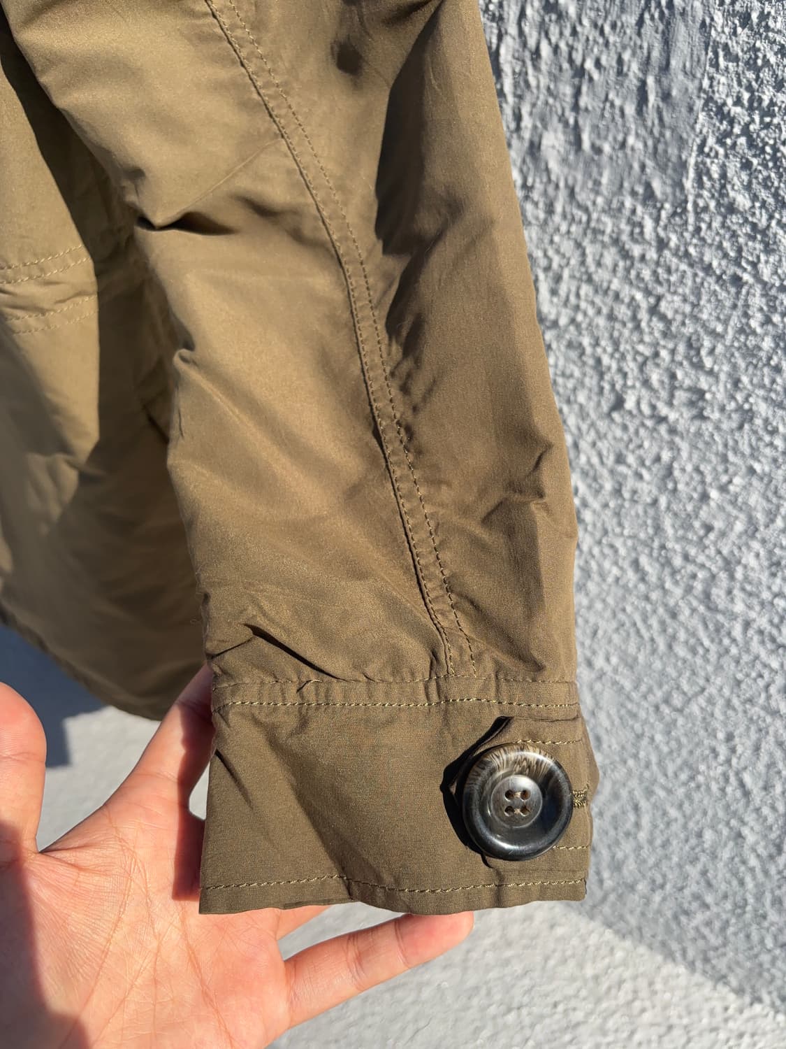 라쿤 내피 카키브라운 야상 점퍼 상품이미지7