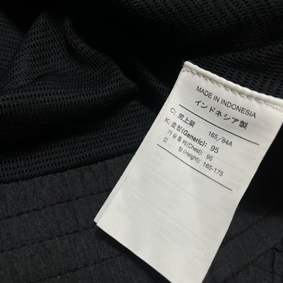 조던 점프맨 자수 로고 와펜 바람막이 자켓 [블랙] S/90 상품이미지8