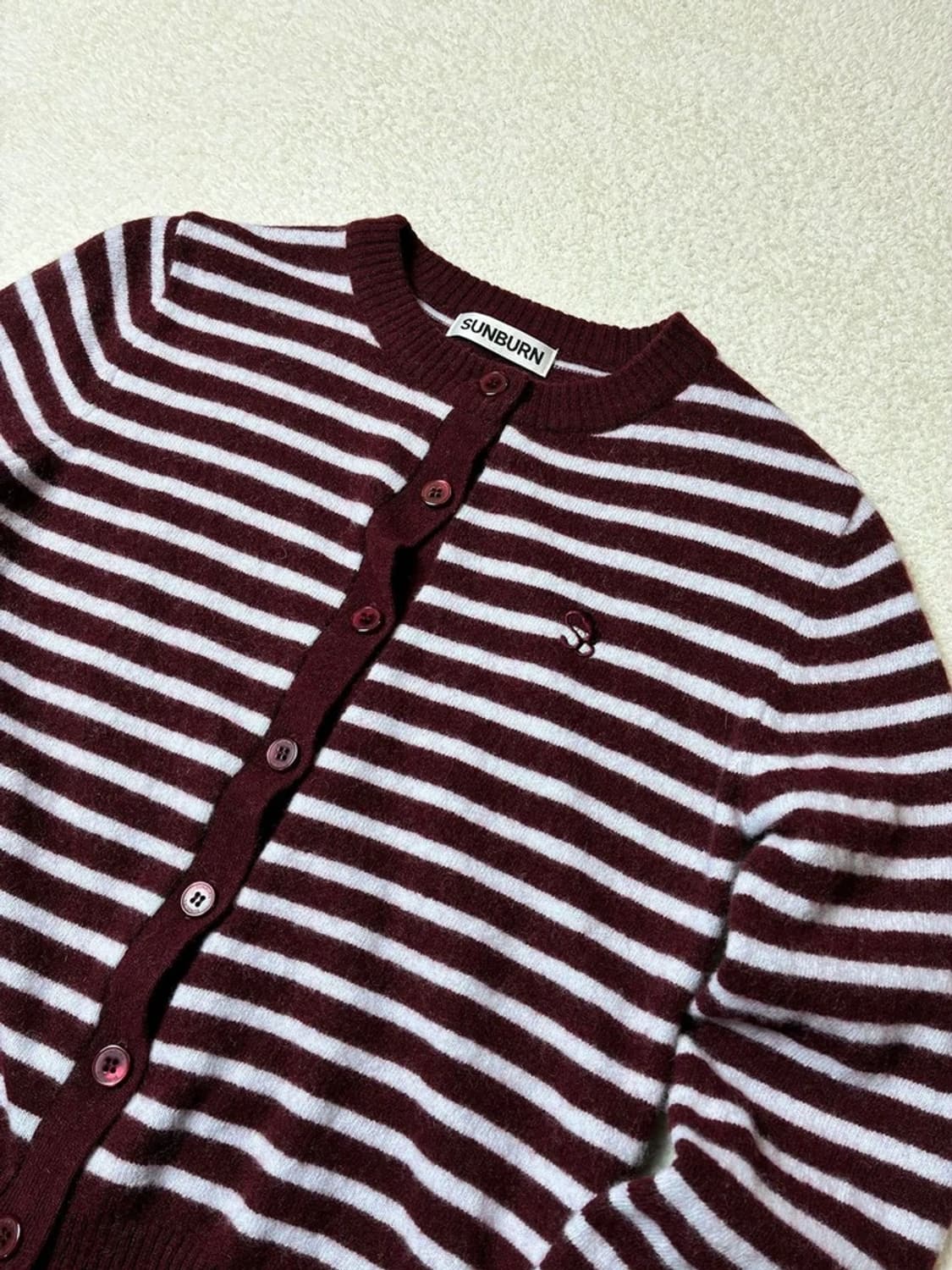 선번프로젝트 25FW 캐시미어 블렌드 라운드 가디건 PN6310 상품이미지3