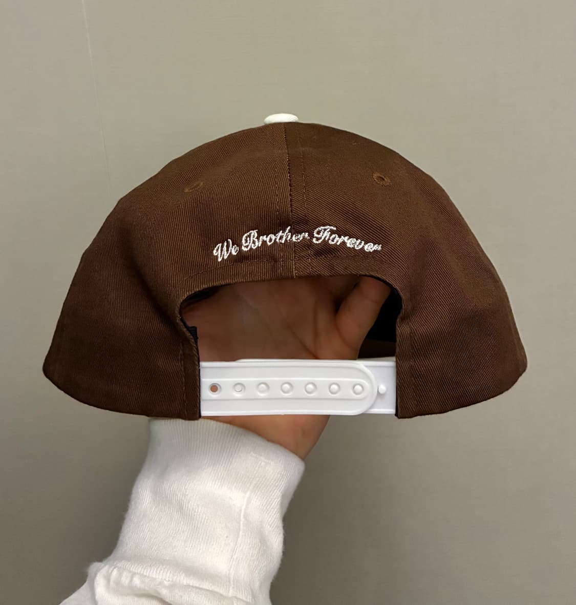 (F)라브로스 LT LB 자수 6패널 볼캡 모자 브라운 상품이미지5